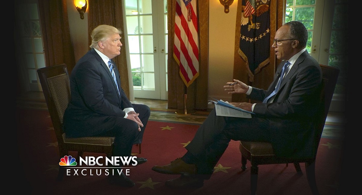Trump acusa a NBC de manipular entrevista sobre Rusia - trump-acusa-a-nbc-de-manipular-entrevista-sobre-james-comy
