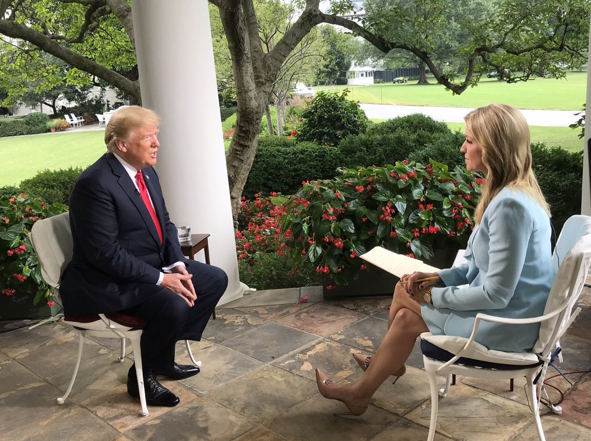 Trump advierte colapso de economía de ser sometido a juicio político - trump-fox-and-friends