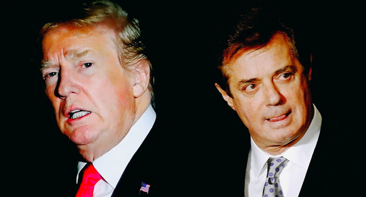Trump asegura que Manafort fue declarado culpable por “cacería de brujas”