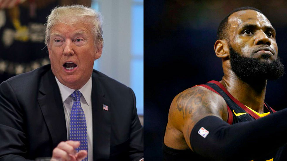 Trump arremete contra LeBron James