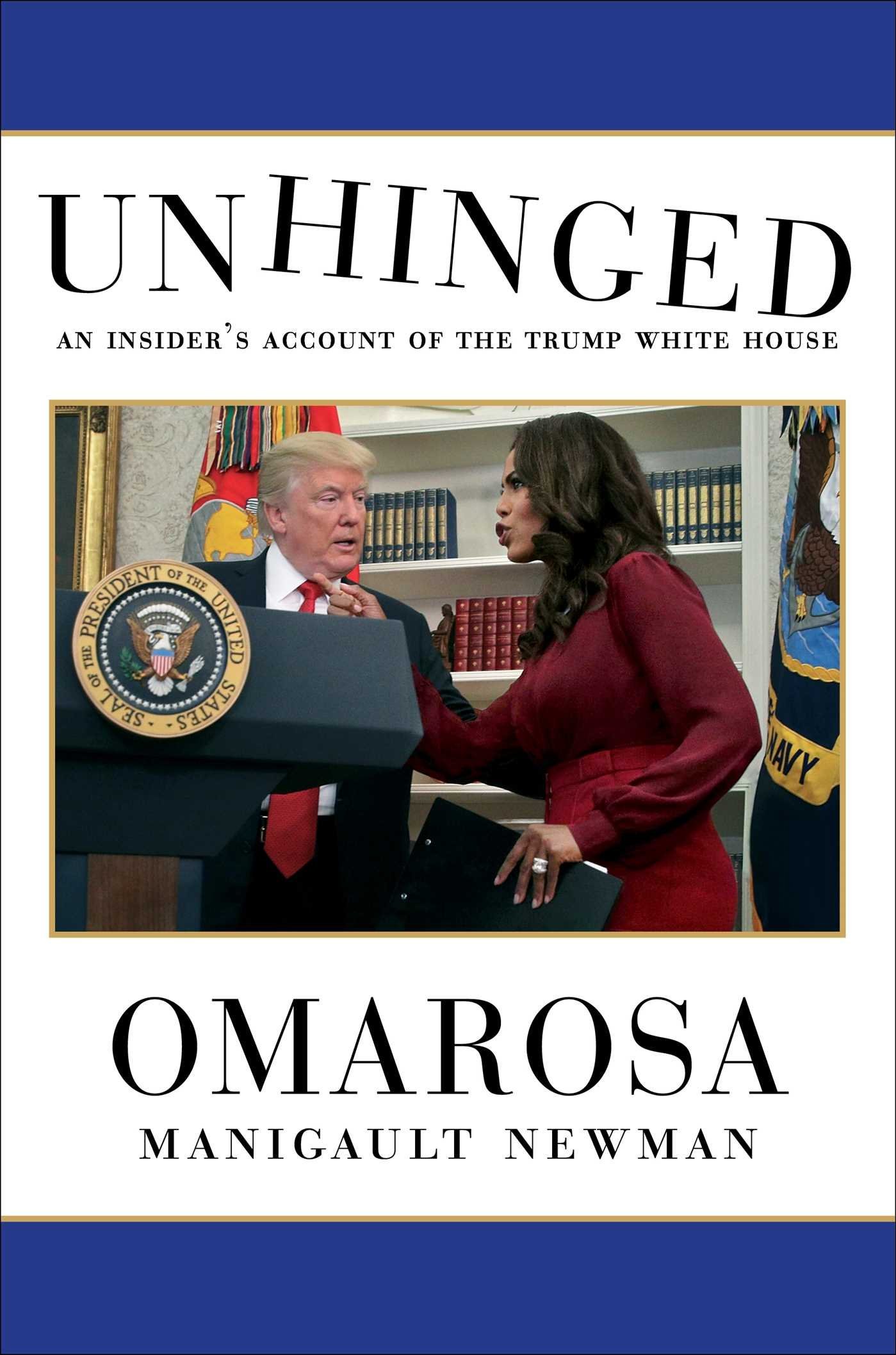 Casa Blanca rechaza acusaciones de racismo contra Trump - unhinged-book-omarosa-manigault-newman