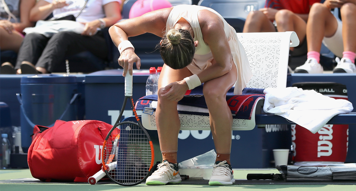 La favorita Simona Halep cae en primera ronda del Abierto de EE.UU. La favorita Simona Halep cae en primera ronda del Abierto de EE.UU.