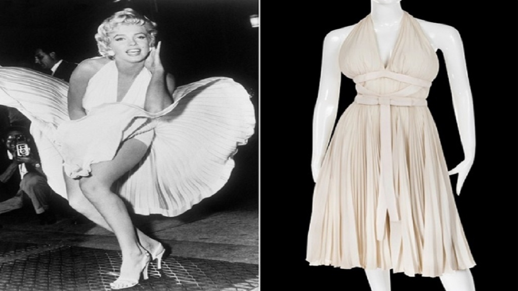 Subastarán el vestido más famoso de Marilyn Monroe - vestido-marilyn-monroe