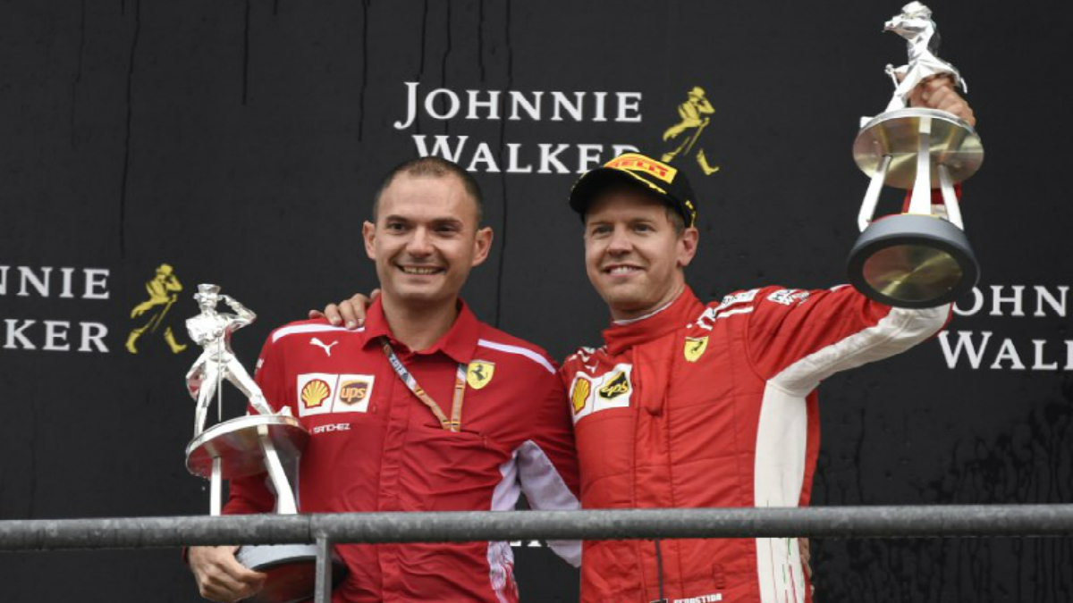 Sebastian Vettel gana el Gran Premio de Bélgica Sebastian Vettel gana el Gran Premio de Bélgica