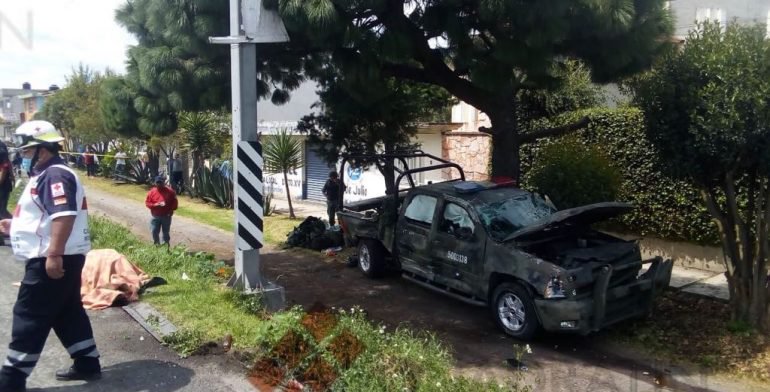 Volcadura de camión militar deja un muerto en Tlaxcala - volcadura-camion-militar-tlaxcala