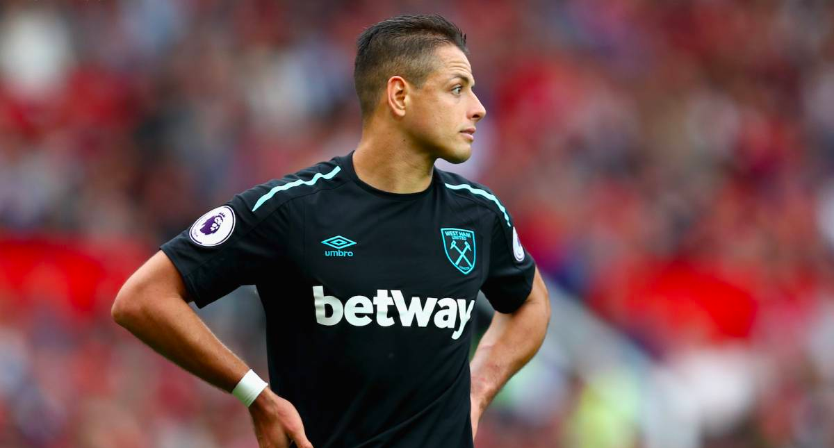 Chicharito pierde con el West Ham 1-3 contra el Arsenal