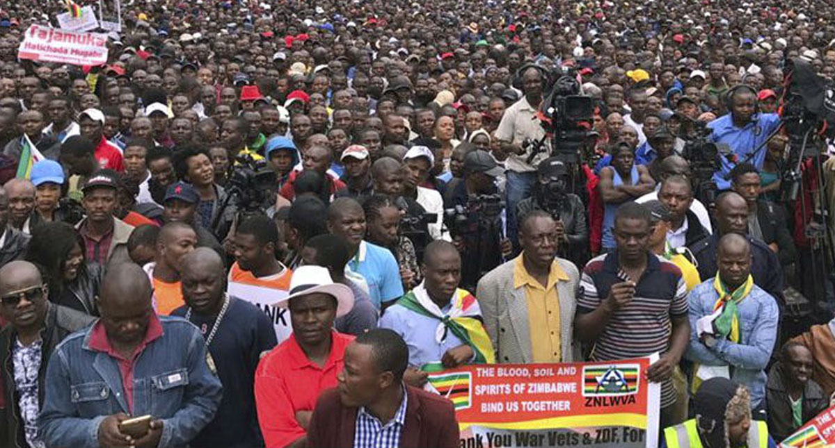 Ejército mata a un hombre durante protestas en Zimbabue