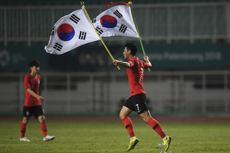 Corea del Sur gana los Juegos Asiáticos y Son libra servicio militar - 000-18s0rq