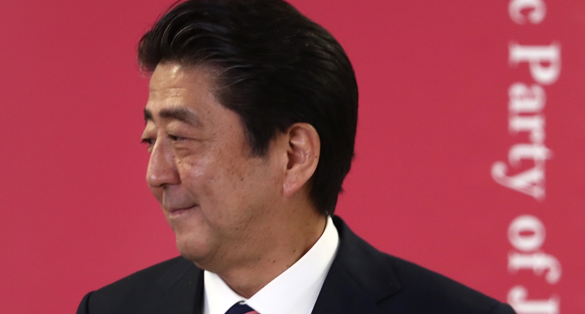 Shinzo Abe se reelige como presidente de su partido en Japón - 000-19973b