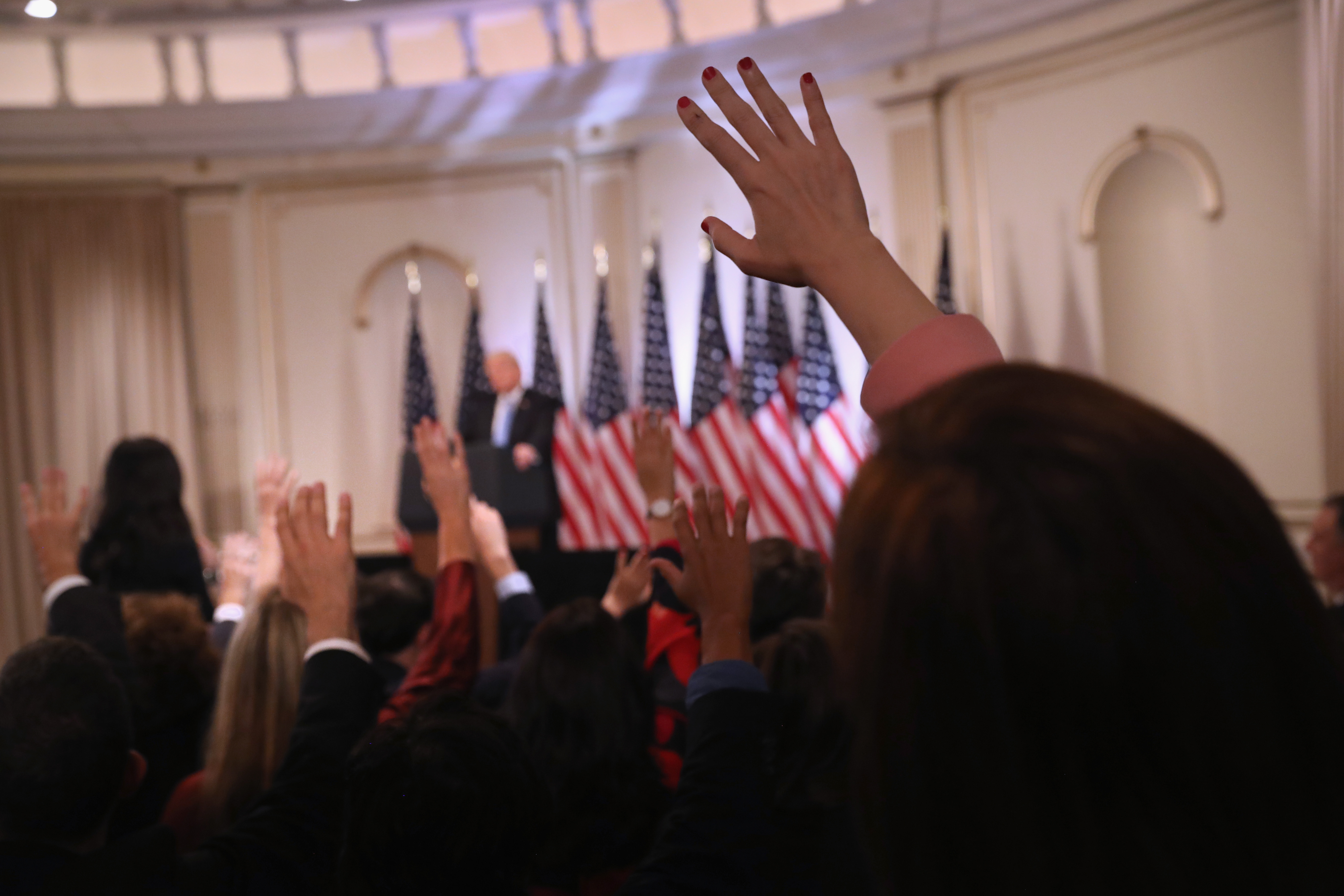 Donald Trump defiende a Brett Kavanaugh ante la prensa - 063-1041386382