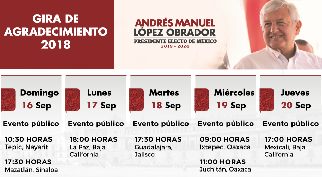 López Obrador planea invertir 10 mil mdp en reconstrucción - agenda-amlo