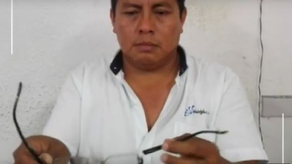 Reconocen exalcalde y policías agresión a periodista Reconocen exalcalde y policías agresión a periodista