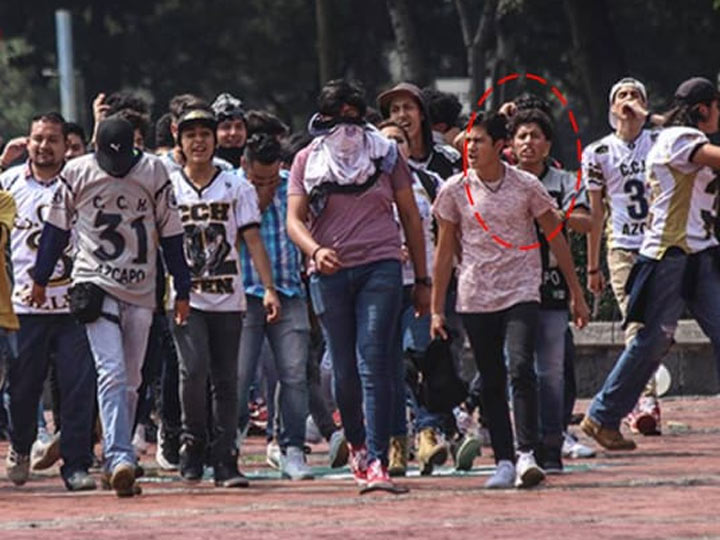 Detienen a otro implicado en agresiones a estudiantes en CU - agresor-cu-2
