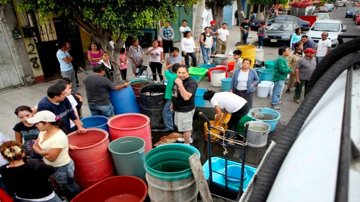 Suministro de agua se normalizará hasta el miércoles en Iztapalapa