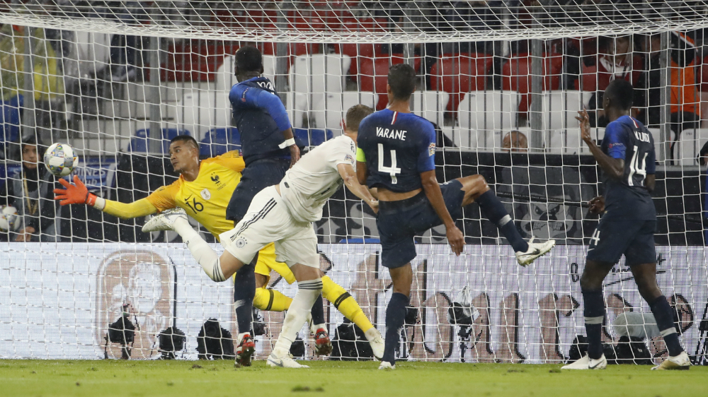 Francia y Alemania empatan en inicio de Liga de Naciones de la UEFA