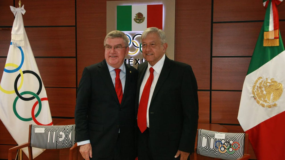AMLO apoyará a deportistas olímpicos para que ganen muchas medallas