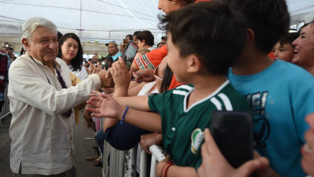 "No nos vamos a pelear con el presidente Donald Trump": AMLO - amlo-nogales-gira-sonora-2