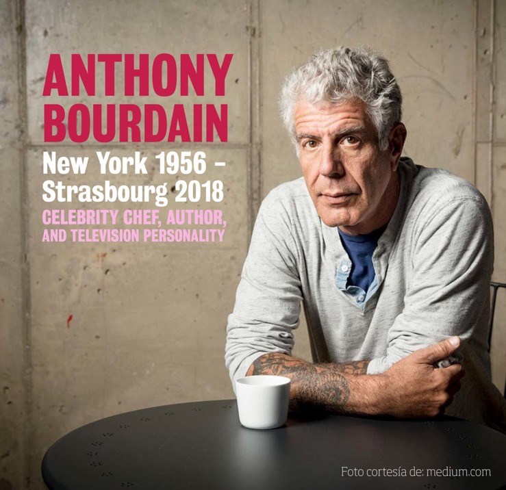 10 datos para conocer la trayectoria de Anthony Bourdain