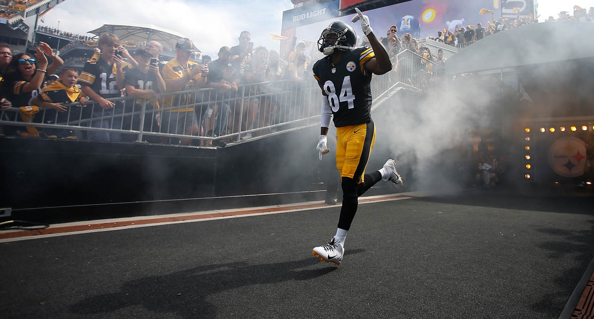 "Estamos perdiendo y apestamos": Antonio Brown - antonio-brown-steelers-2