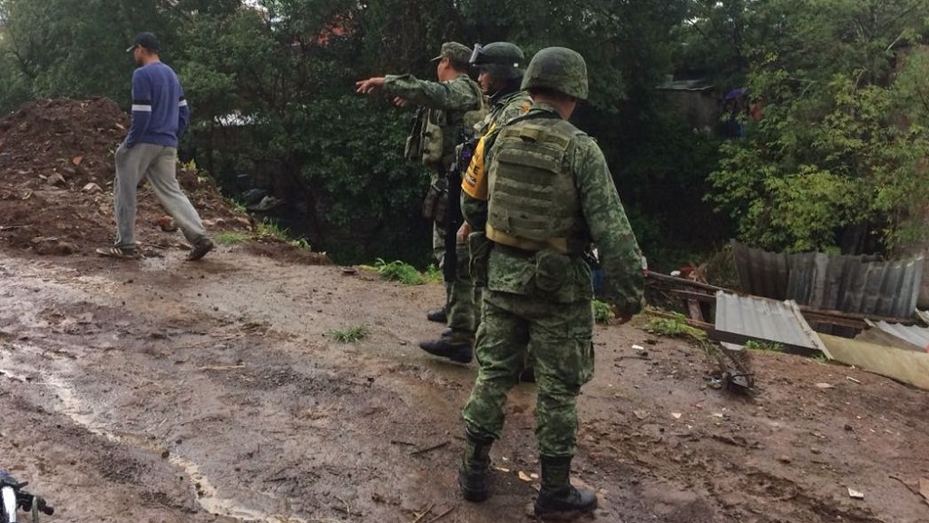 Aplican Plan DN-III-E en Michoacán por desbordamiento de río