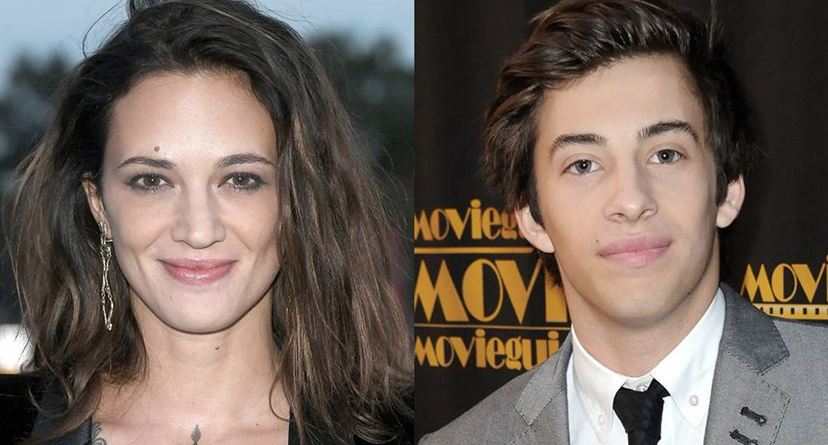 Asia Argento asegura que fue Jimmy Bennett quien abusó de ella