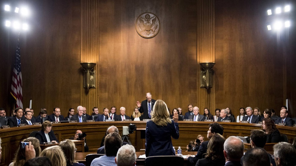 Comisión del Senado de EE.UU. votará nominación de Kavanaugh - audiencia-christine-blasey-ford