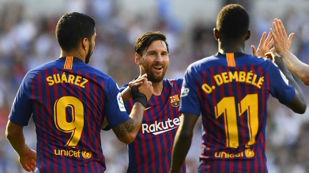 Barcelona gana 2-1 a la Real Sociedad de Héctor Moreno