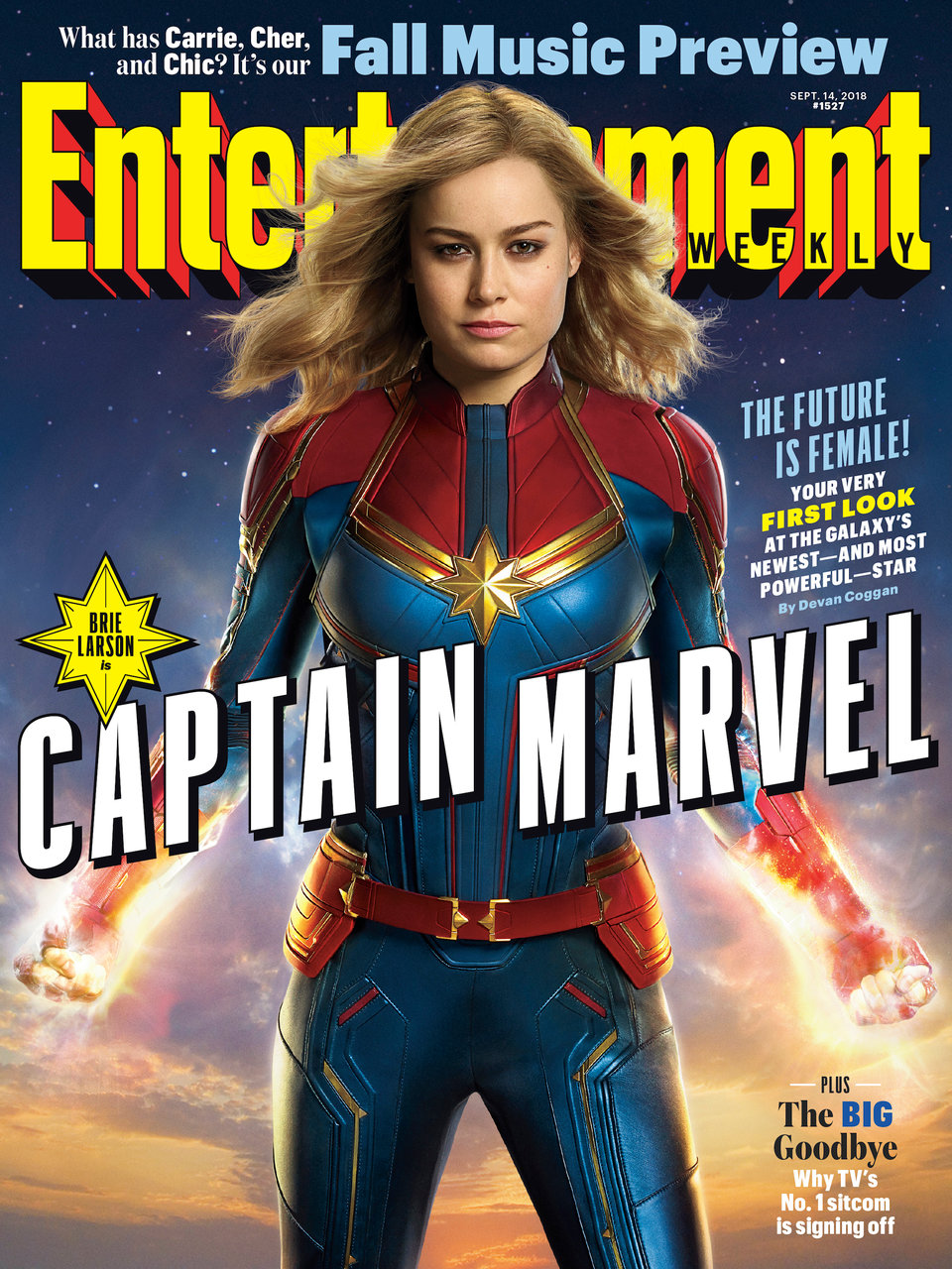 Revelan primeras imágenes del rodaje de 'Captain Marvel' - brie-larson-captain-marvel