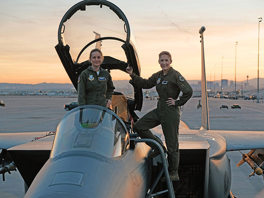 Primera imagen de Brie Larson como Captain Marvel - brie