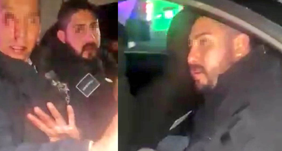 #Video Cae policía federal y dos hombres por asalto a conductor de Uber