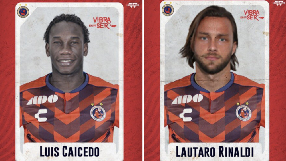 Veracruz anuncia contrataciones de defensa y delantero sudamericanos