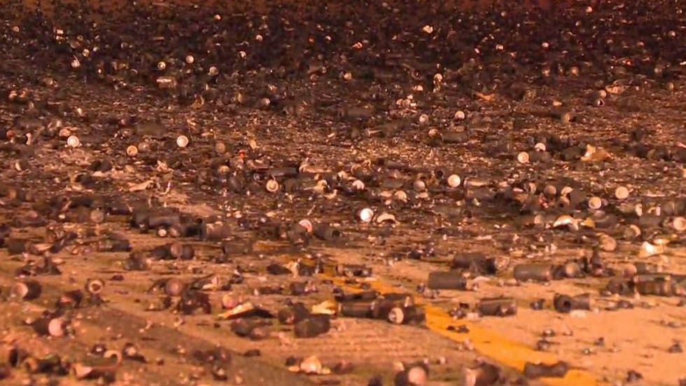 Explota tráiler con cargamento de desodorante Axe en Texas - camion-axe-texas-incendio-2