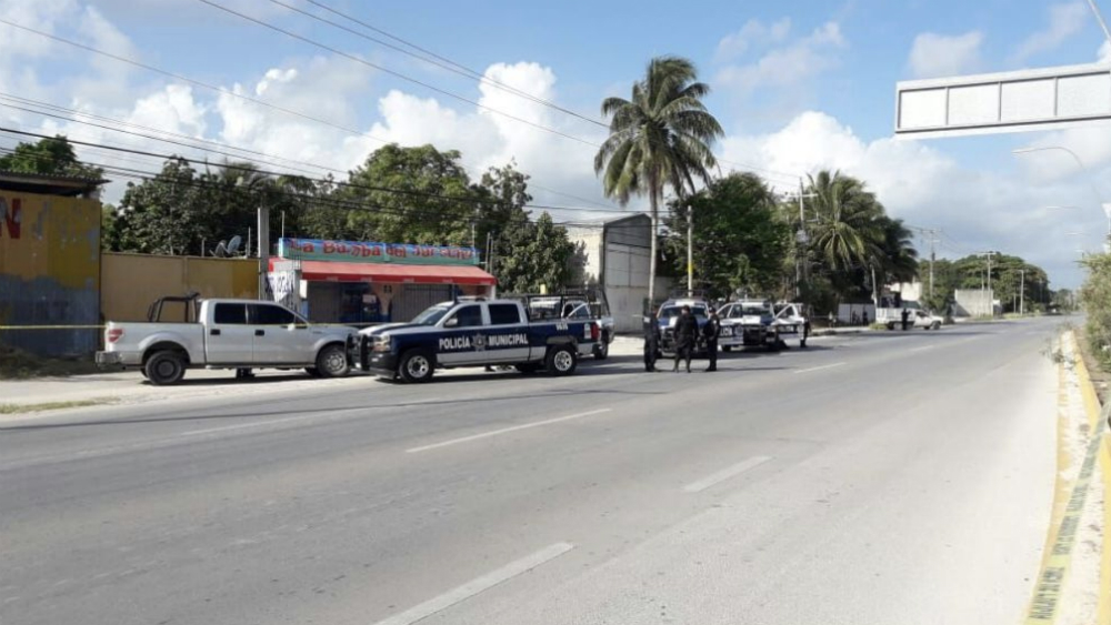 Hallan restos de tres hombres en Cancún