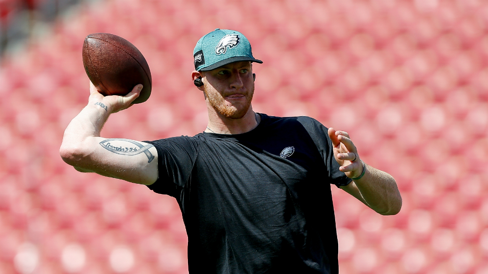 Carson Wentz volverá a ser titular con los Eagles