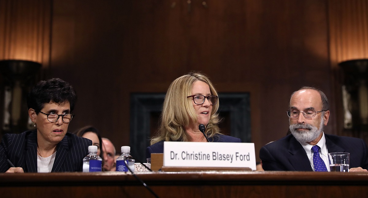Comisión del Senado de EE.UU. aprueba a Kavanaugh para la Corte Suprema - christine-blasey-ford
