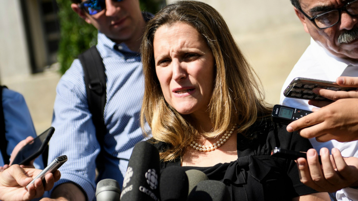 Canciller canadiense pospone discurso en ONU por negociaciones del TLCAN - chrystia-freeland-1