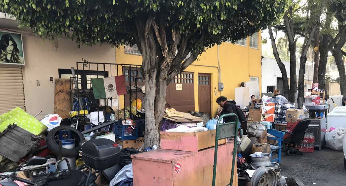 Realizan desalojo en Portales