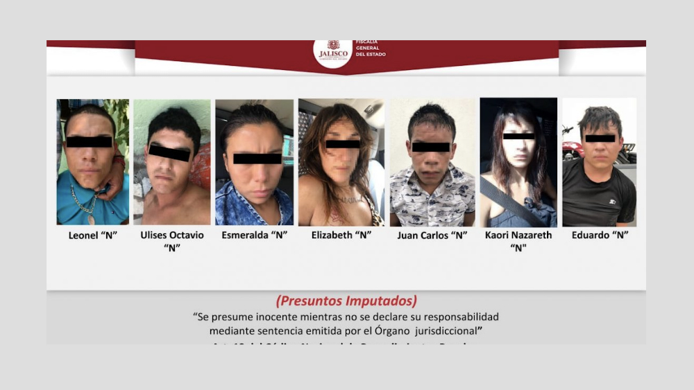 Capturan a siete presuntos implicados en muerte de policías en Jalisco - detenidos-muerte-policias-zapopan-jalisco