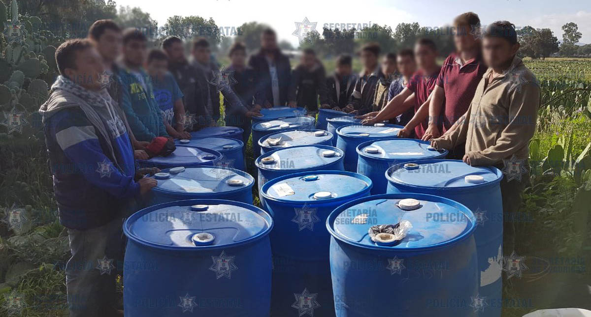 Detienen a 15 con cuatro mil litros de combustible ilegal