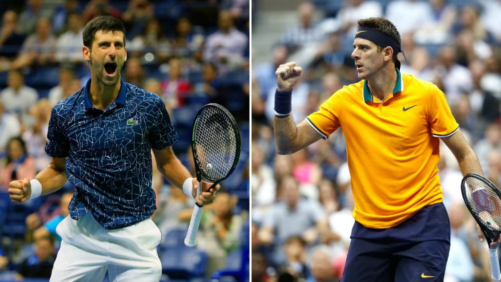 Van Djokovic y Del Potro por la corona del US Open 2018