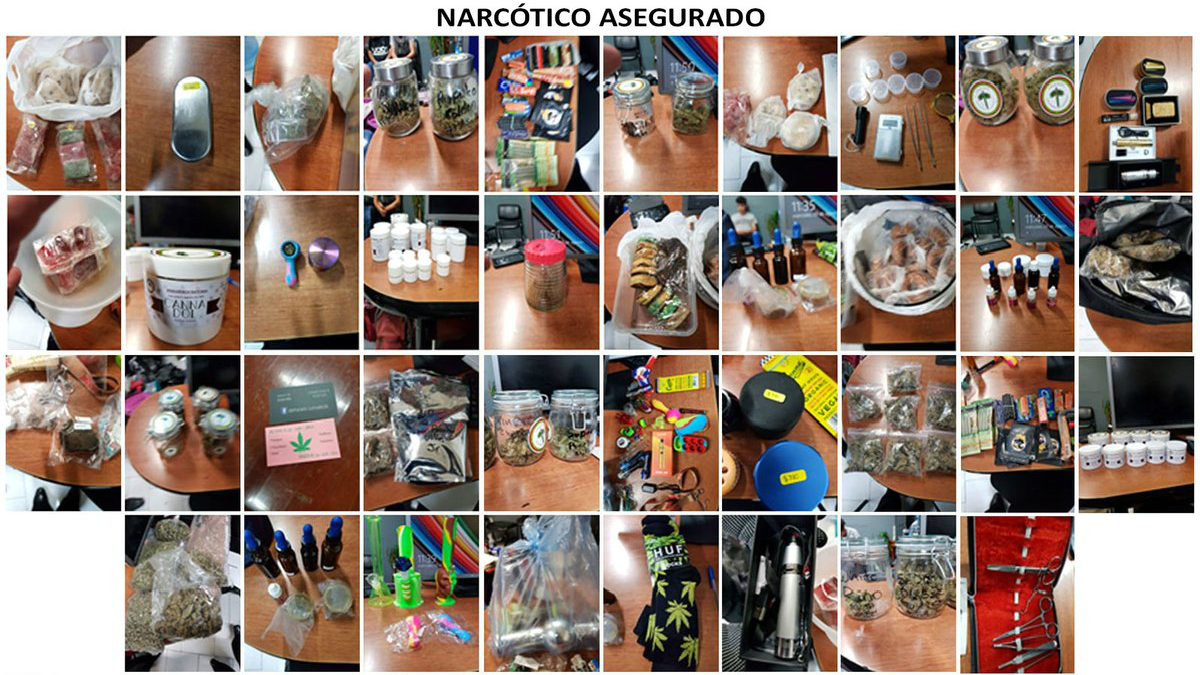 Vinculan a proceso a 6 por venta de droga en Paseo de la Reforma