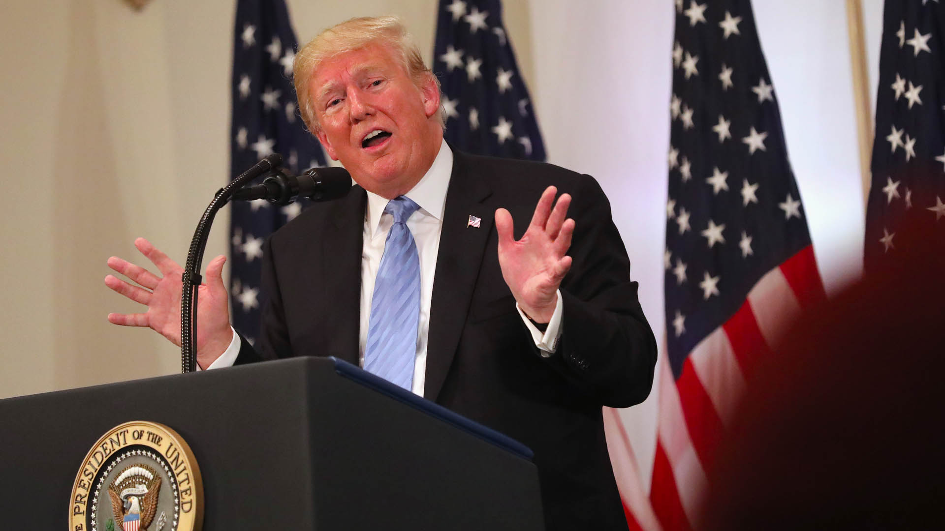 Si no hubiera sido elegido, habría una guerra con Corea del Norte: Trump