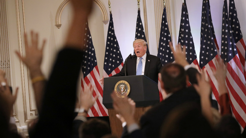 Trump se negó a reunirse con el primer ministro canadiense Trudeau - donald-trump-conferencia-eeuu-2