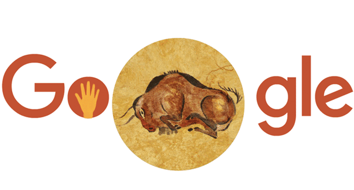 Google dedica Doodle a las cuevas de Altamira - doodle-de-google