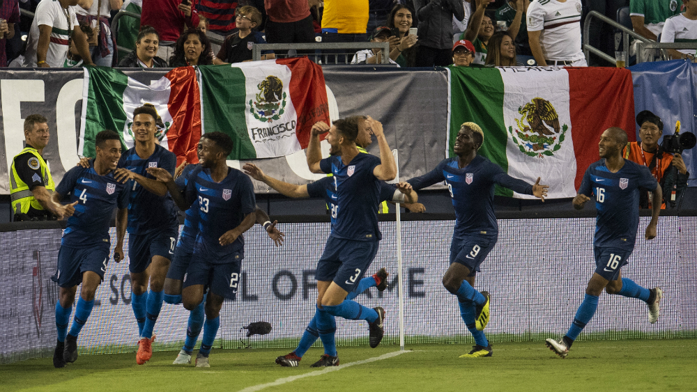 Estados Unidos se llevó el triunfo ante México Estados Unidos se llevó el triunfo ante México