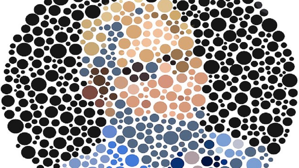 El test con celebridades y puntos para detectar daltonismo - elton-j