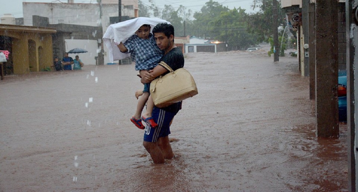 En un día llovió lo de casi un año en Sinaloa En un día llovió lo de casi un año en Sinaloa