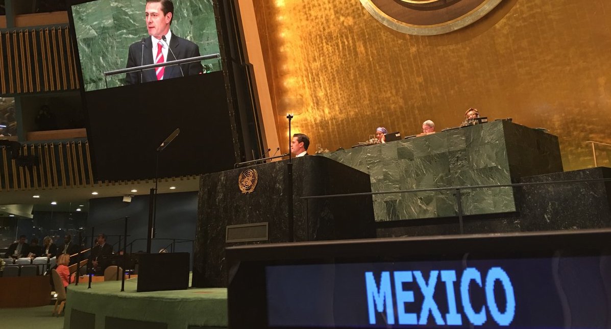 Peña Nieto se despide de la ONU; destaca la importancia del multilateralismo - enrique-pena-nieto-en-la-onu