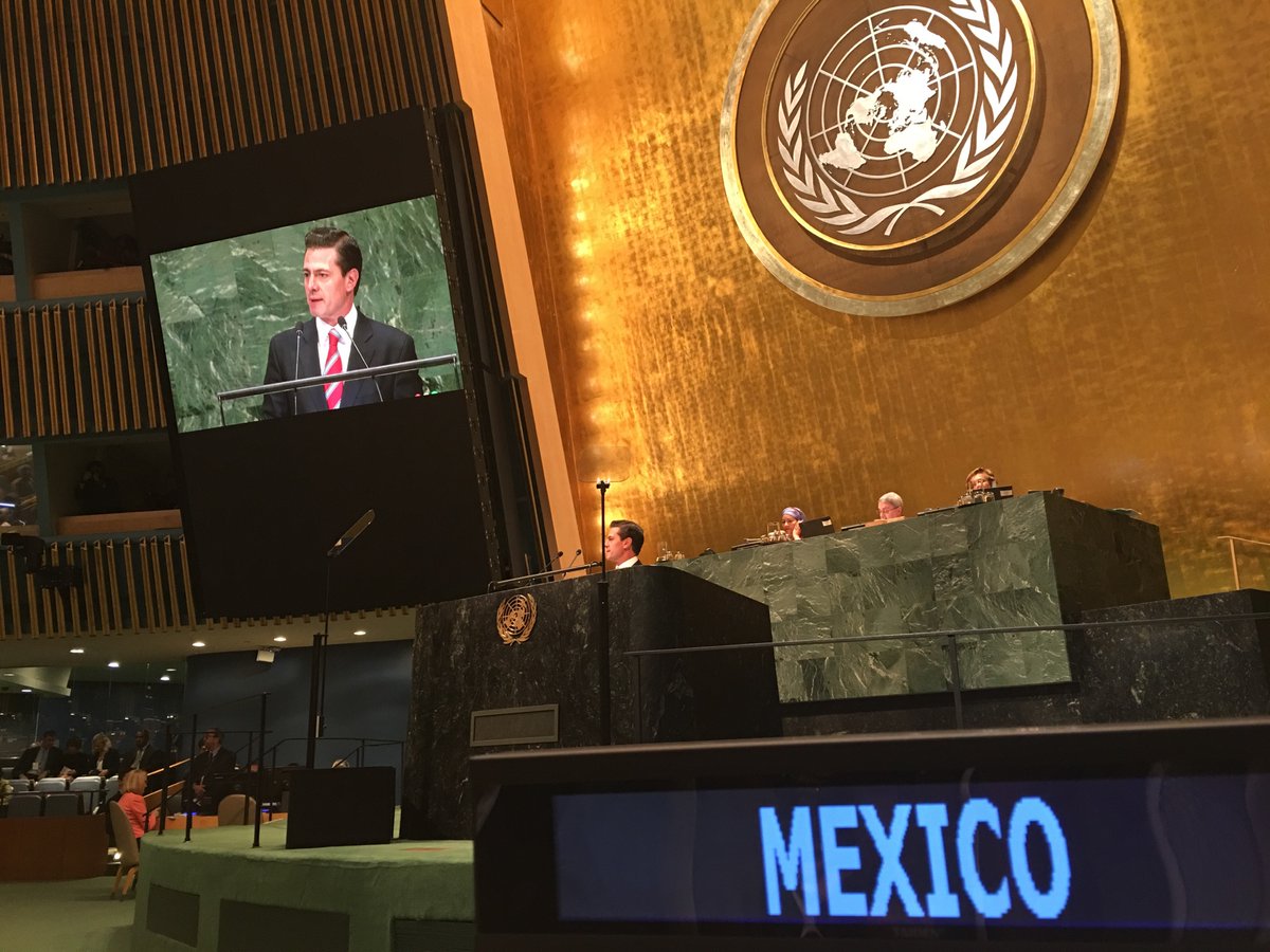 Peña Nieto se despide de la ONU; destaca la importancia del multilateralismo - epn-onu1