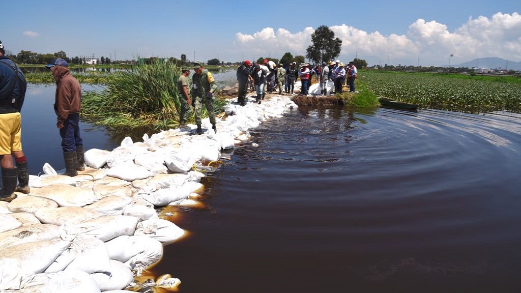Estabilizan fisura en Río Lerma para iniciar su reparación - estabilizan-fisura-en-rio-lerma-para-iniciar-reparacion